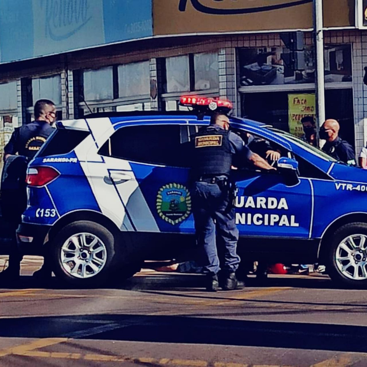 Operação Fiscalização Integrada Covid-19, recupera veículo em Sarandi